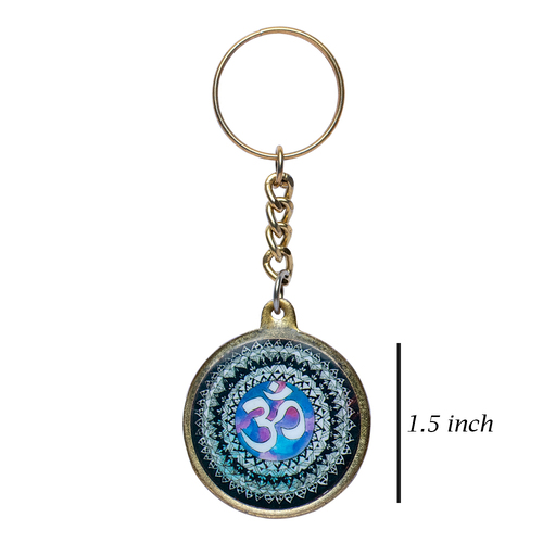 Acrylic Om Key Ring