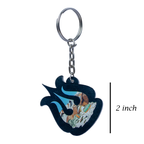 Eternal Flow Acrylic Key Ring